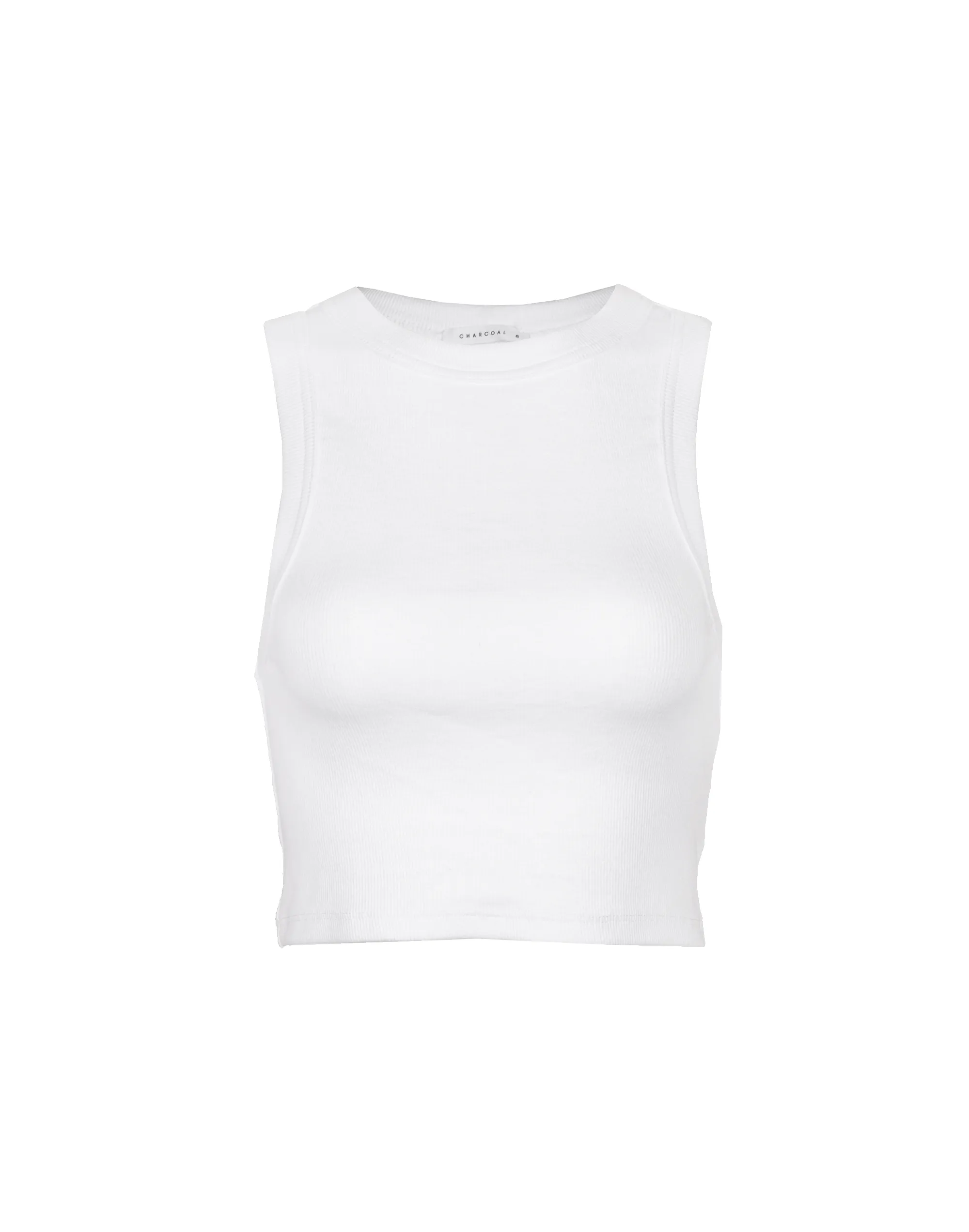 Kaia Rib Tank (White)