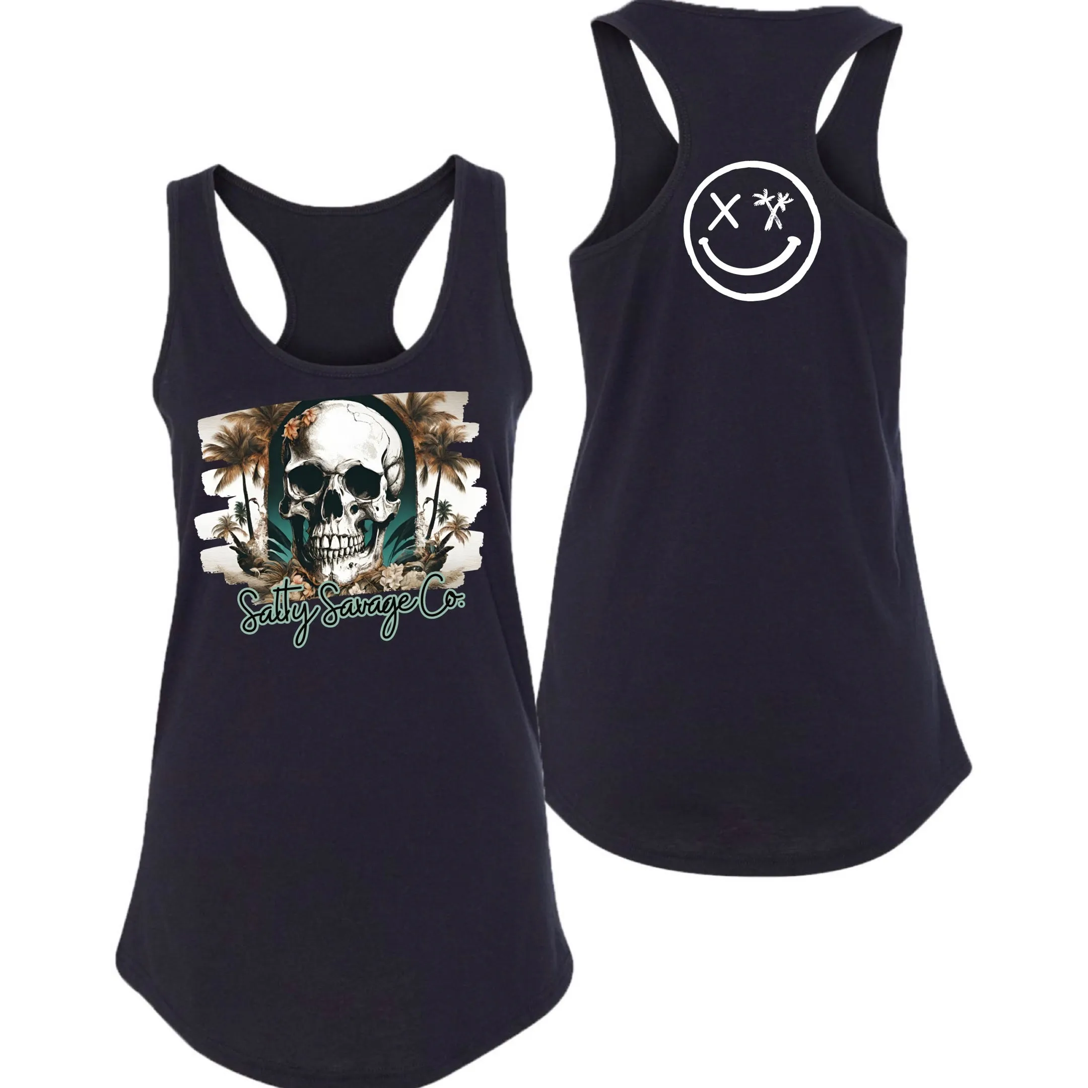 Ladies “Dead at Sea" Racerback Tank