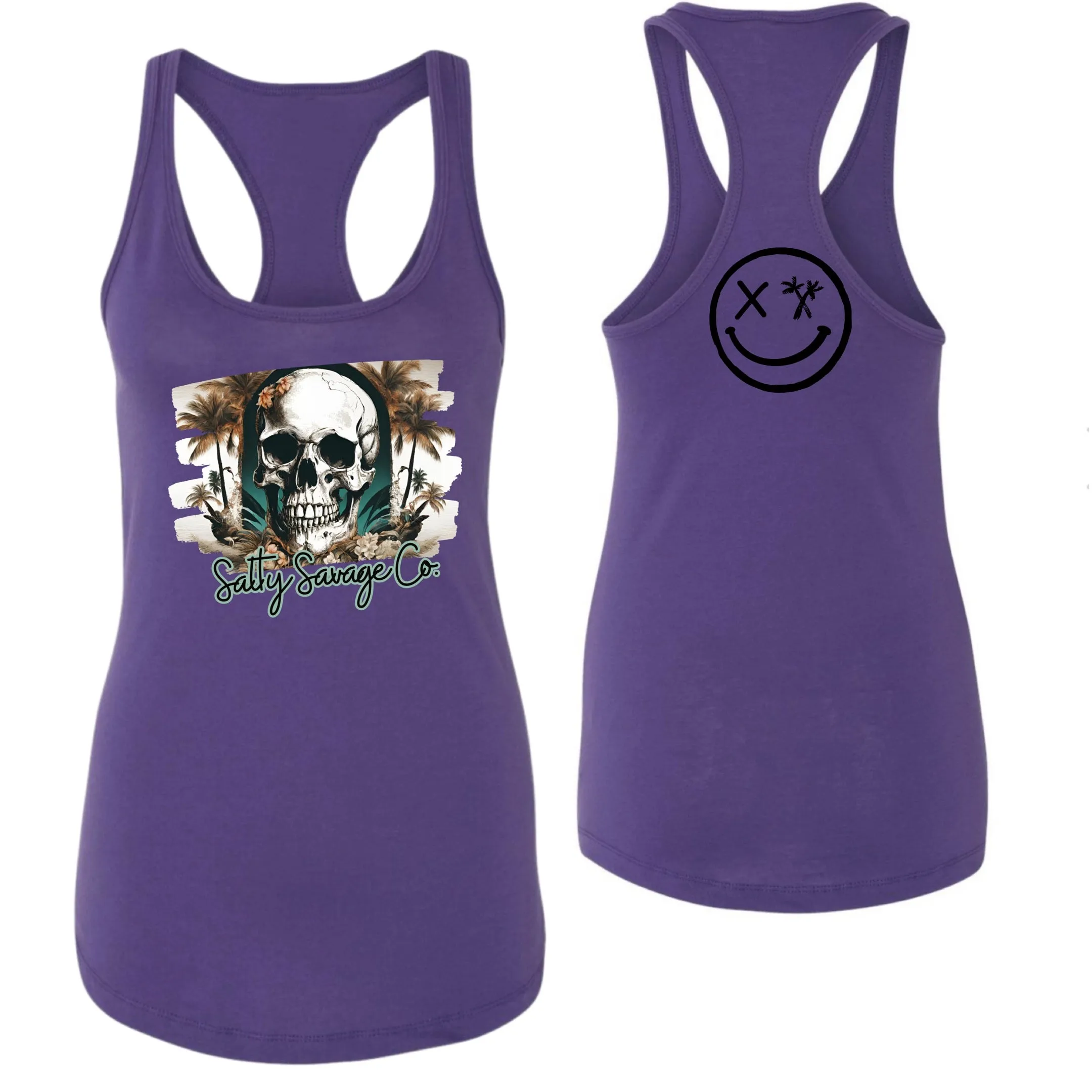 Ladies “Dead at Sea" Racerback Tank