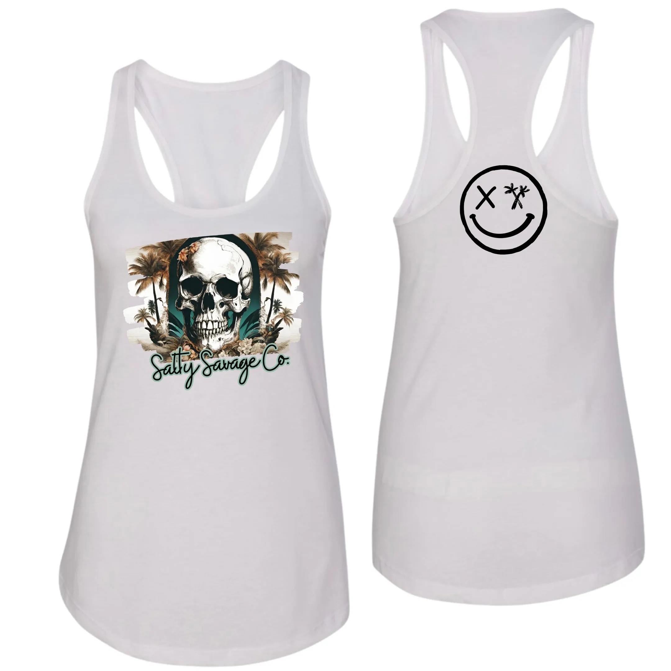 Ladies “Dead at Sea" Racerback Tank