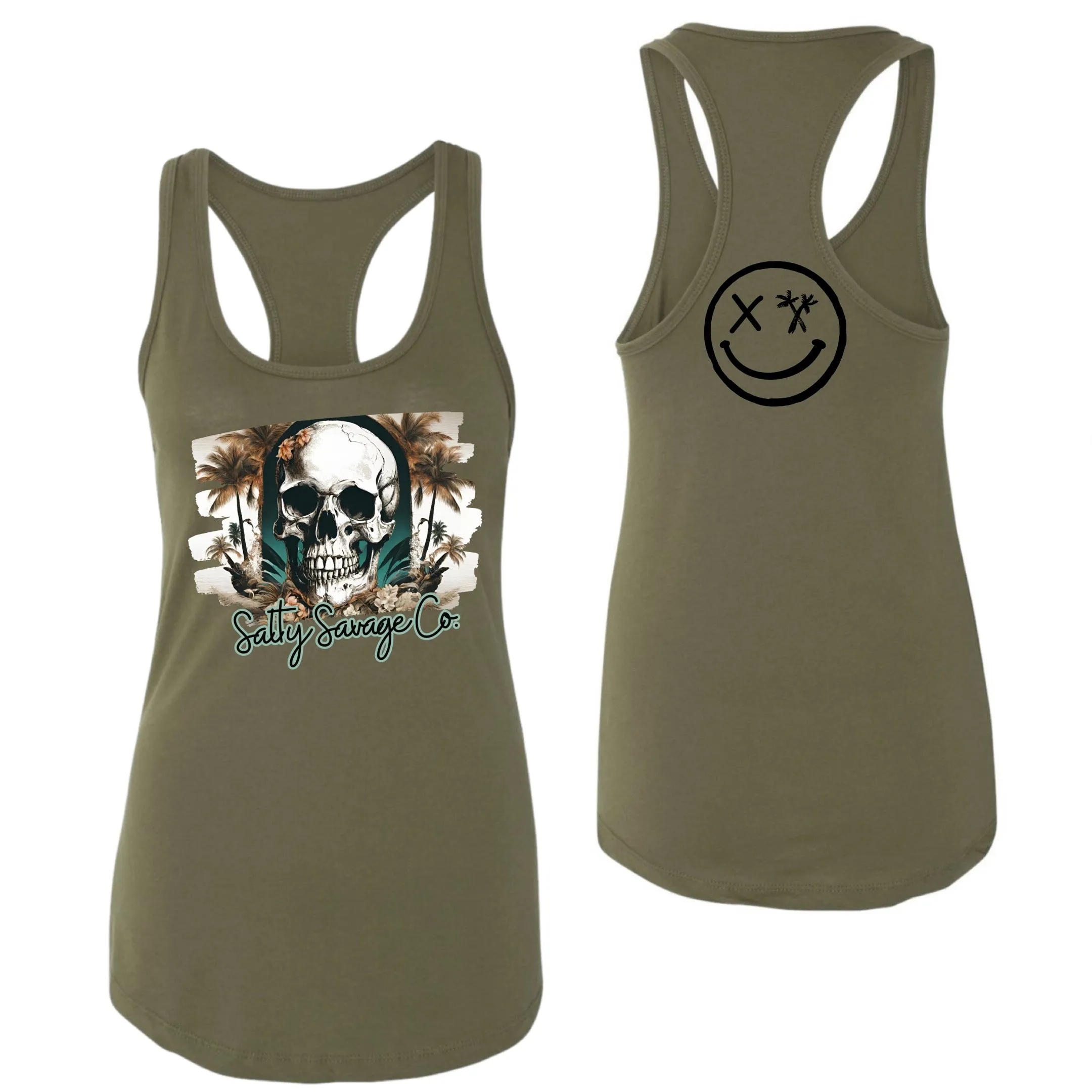 Ladies “Dead at Sea" Racerback Tank