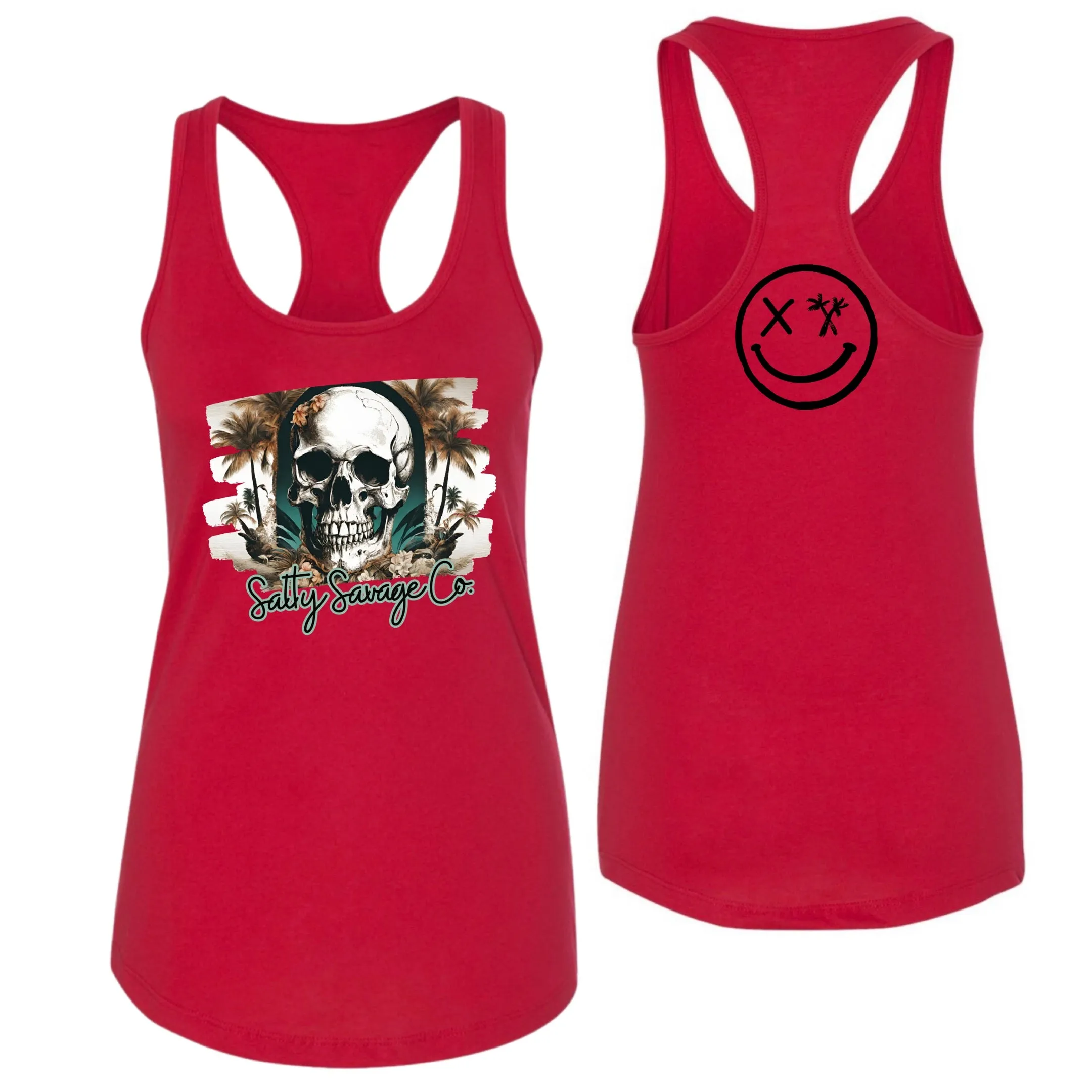 Ladies “Dead at Sea" Racerback Tank