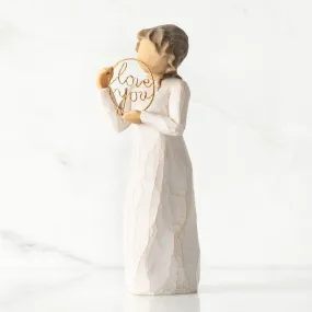 Love You Willow Tree® Statue - Heartfelt Expression of Enduring Love