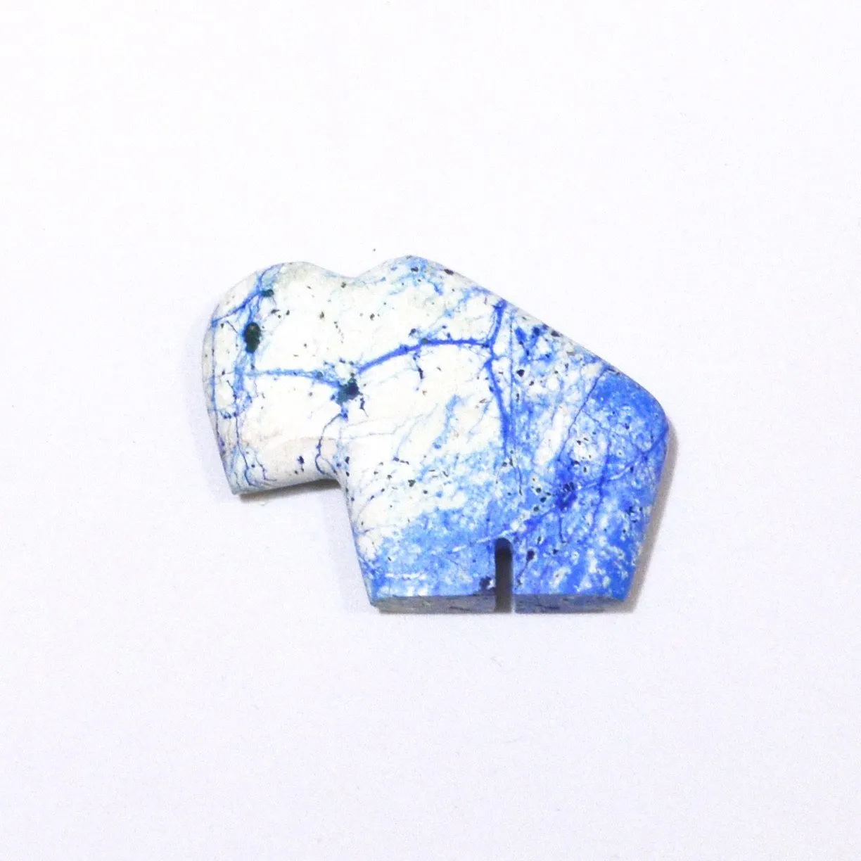 Mapiya the Sodalite Buffalo carving