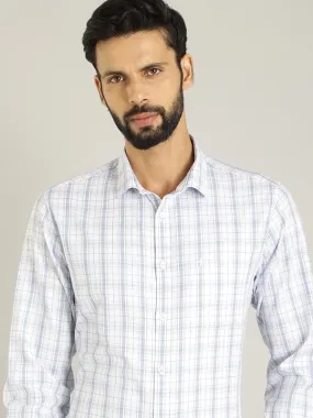 Men Checked Full Sleeve Cotton Shirt