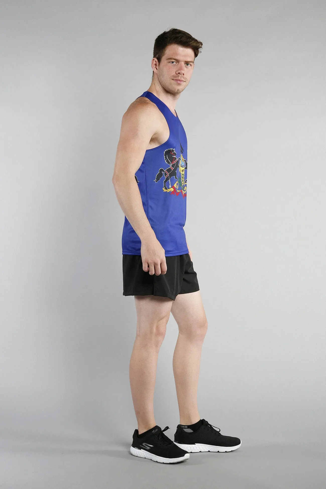 Men's Printed Singlet- Pennsylvania