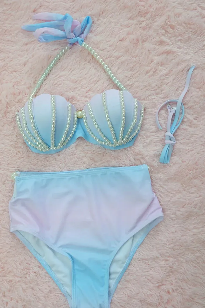 Mermaid Fantasy Deluxe Perlen Meerjungfrau Bikini Set