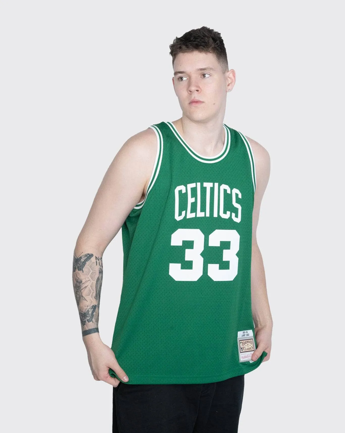 mitchell and ness boston celtics bird 85-86 swingman jersey