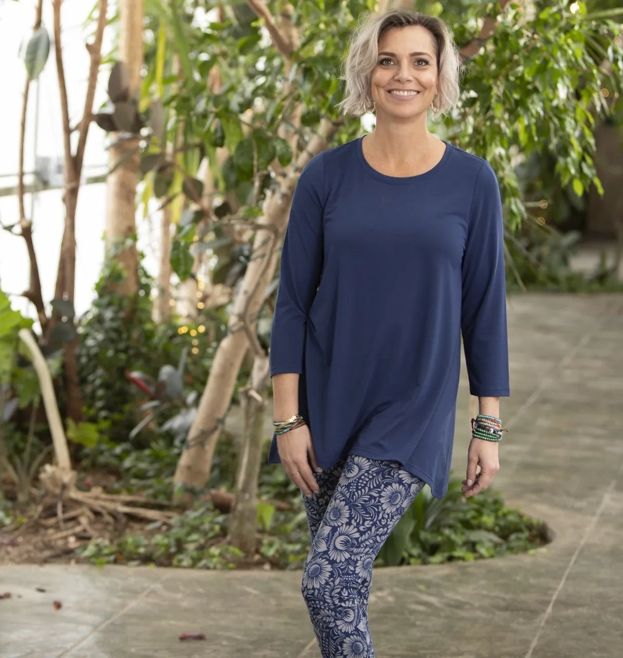 Navy Blue Essential Tunic