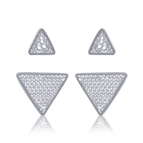 PILI SILVER EXTENSION EARRINGS FILIGREE