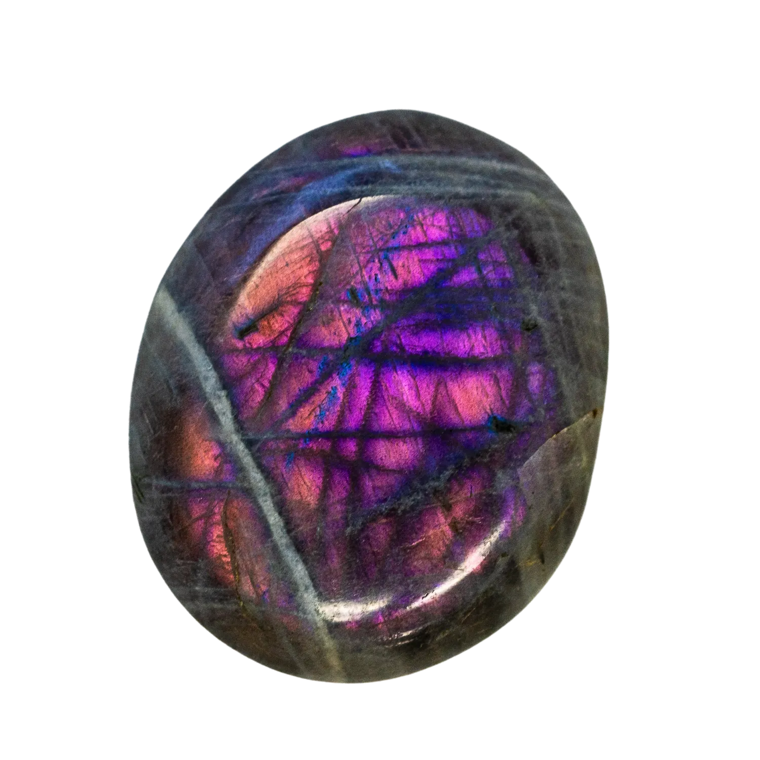 Pink & Purple Flash Labradorite Touchstone