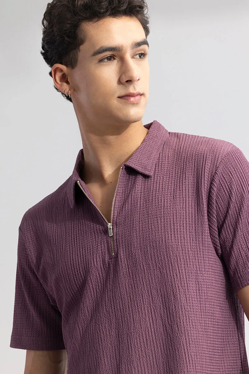 Pinnacle Purple Polo T-Shirt