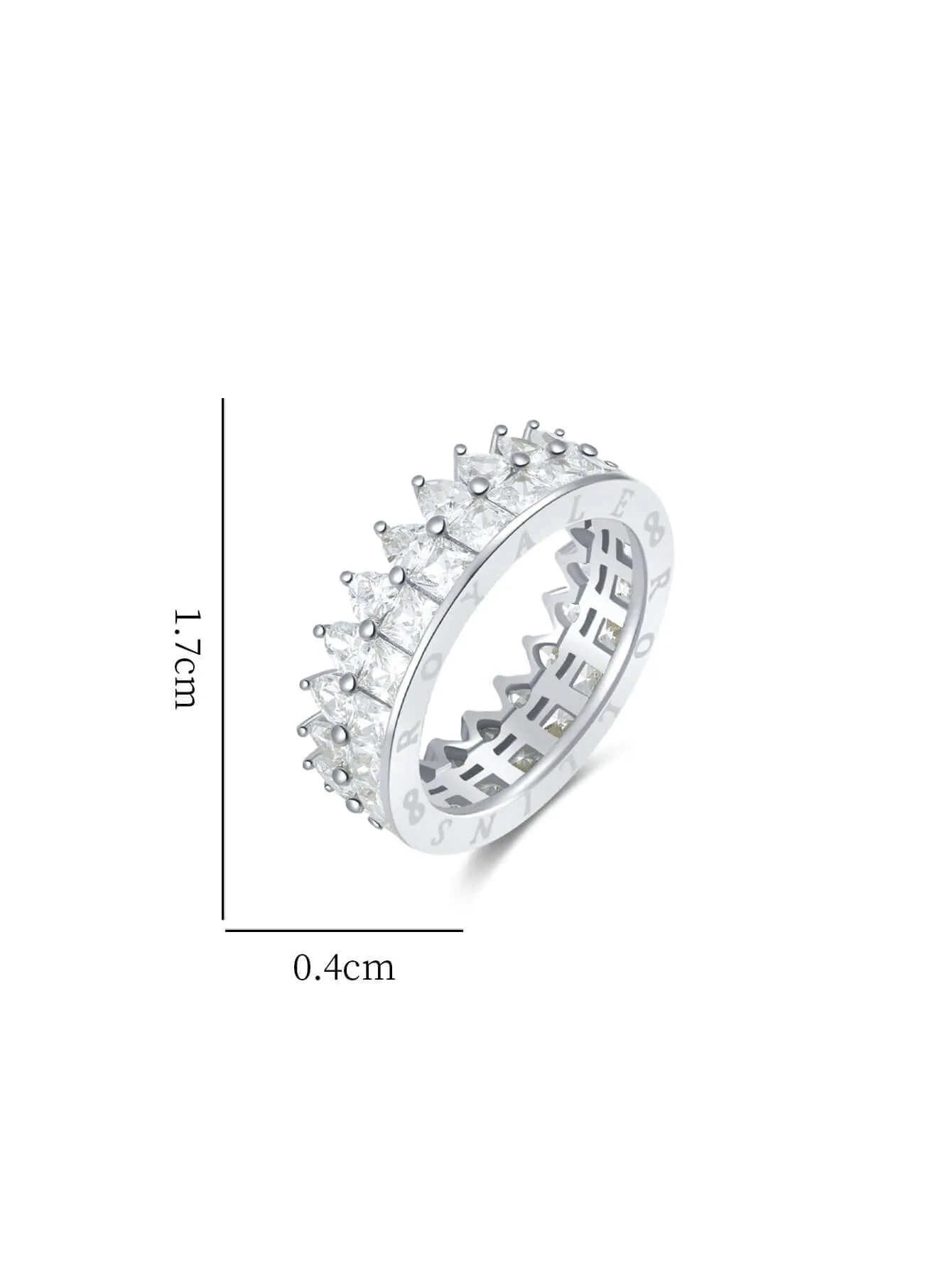 Princess Crown Women Highs And Lows Ring