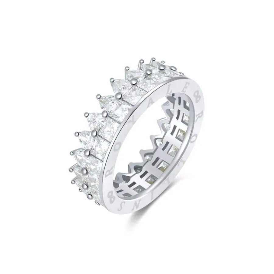 Princess Crown Women Highs And Lows Ring