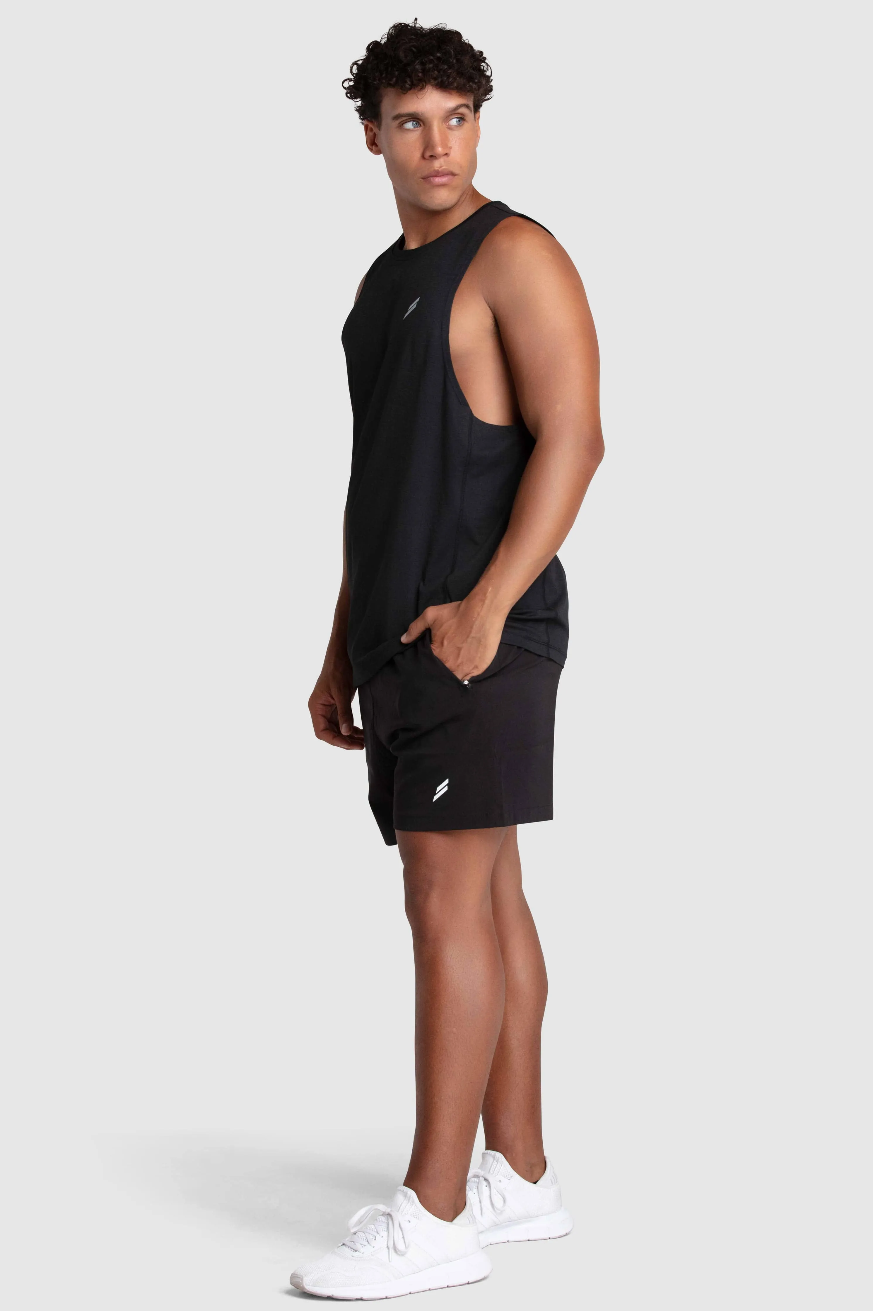 Puremotion Muscle Tank V3  - Black