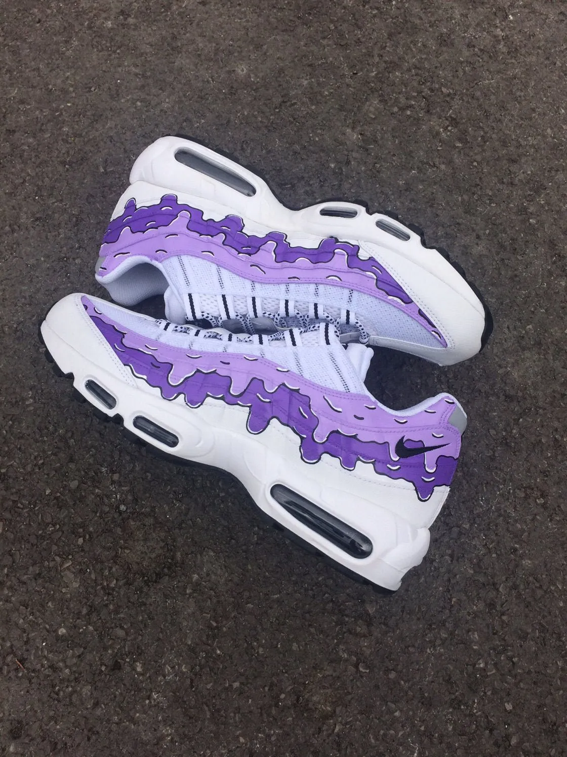 Purple Dripping - Air Max 95 Custom