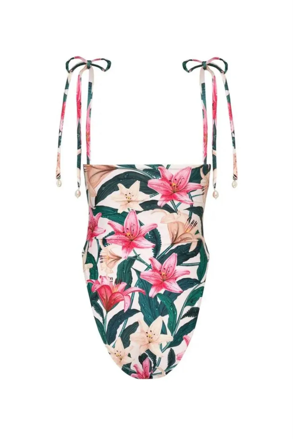 RBANO ROCIO EMBROIDERED ONE-PIECE SWIMSUIT