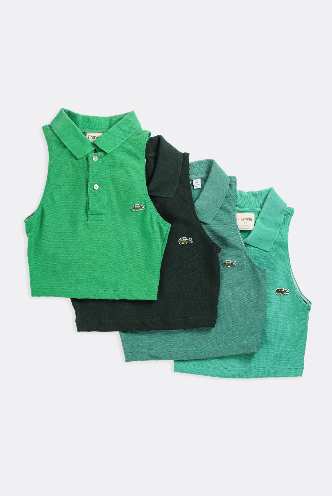 Rework Lacoste Collared Tank - XS, S, M, L, XL