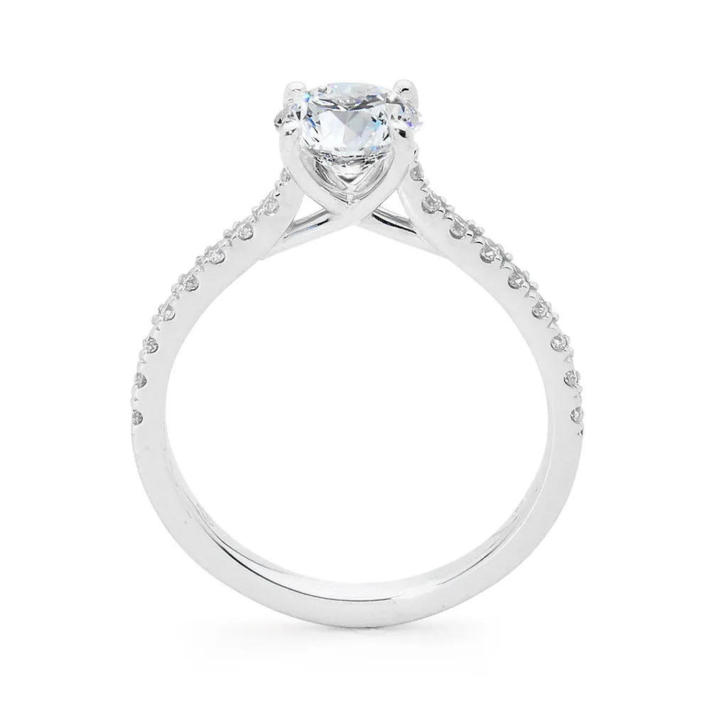 Round Brilliant Cut Diamond Ring