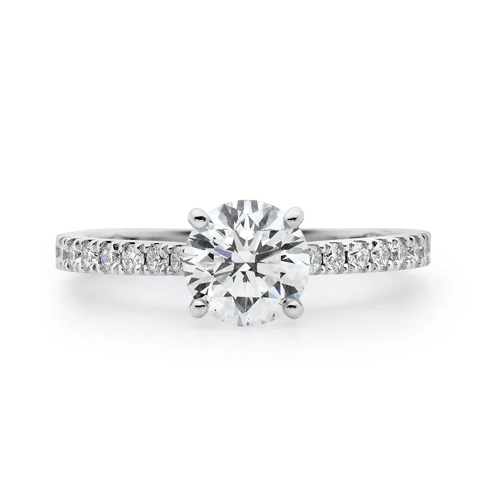 Round Brilliant Cut Diamond Ring