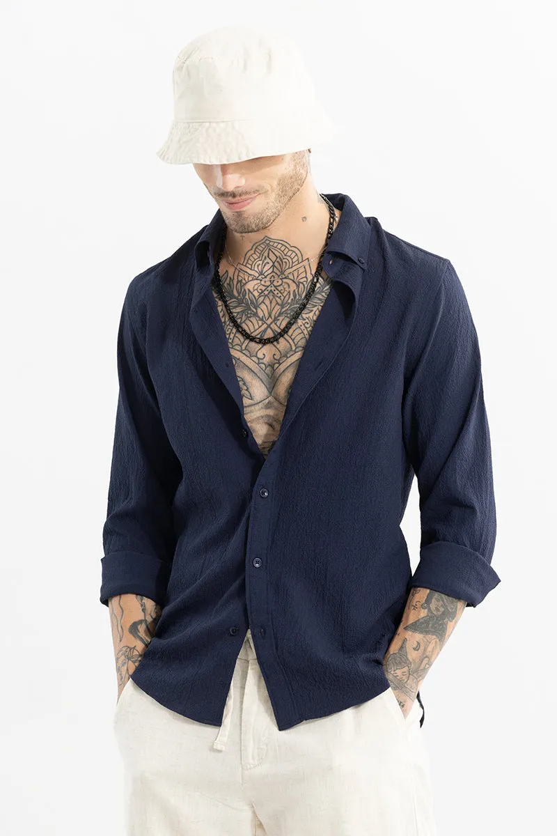 Rufflecrush Navy Shirt