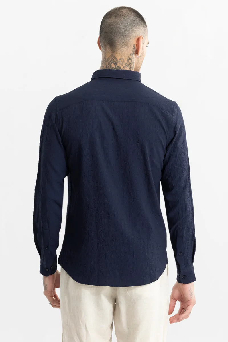 Rufflecrush Navy Shirt