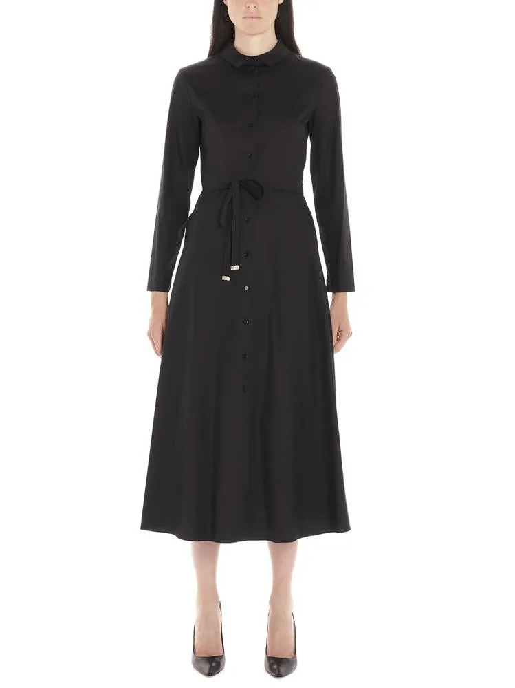 'S Max Mara Belted Shirt Dress