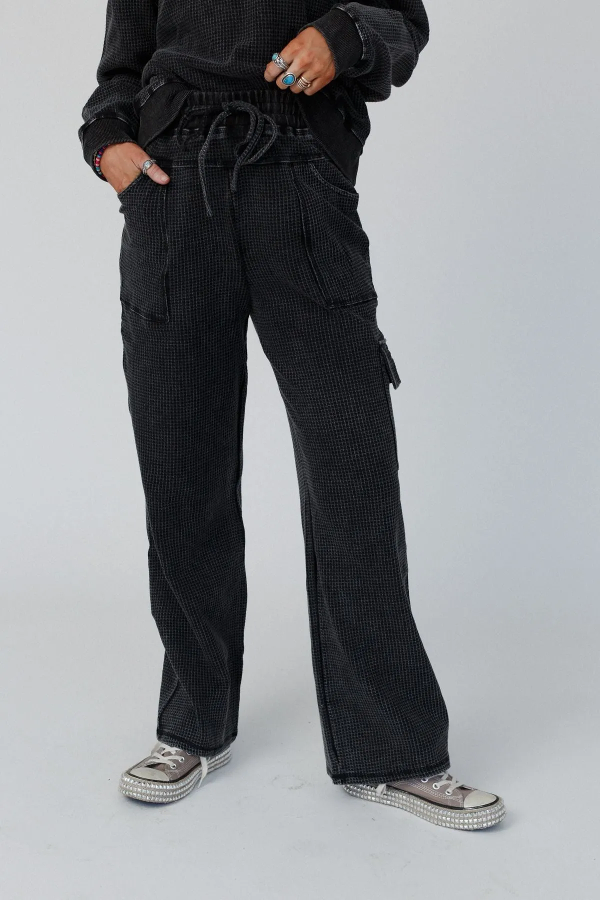 Seize The Day Thermal Pants - Charcoal