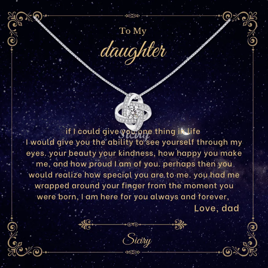 Siciry Father To Daughter Gift