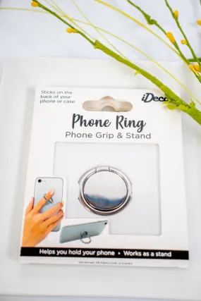 Silver Phone Ring