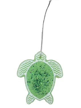 Simply Southern Freshiez Green Sea Turtle-Shaped Air Freshener in Cherry Blossom Scent- Ocean Breeze for Car, Locker, Drawers, Closet (30-45 Days)