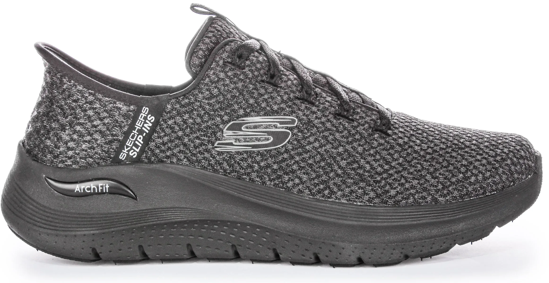 Skechers Arch Fit 2.0 Slip Ins In Black For Men