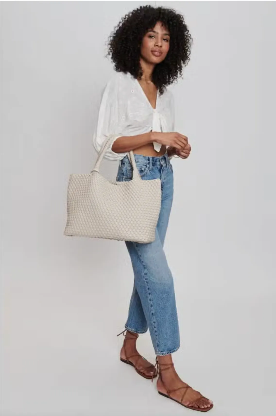 Solana Tote-Ivory