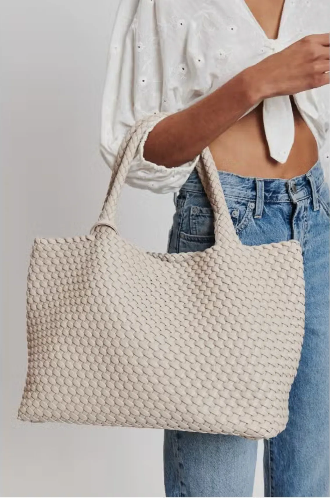 Solana Tote-Ivory