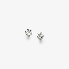 Spark Stud Earrings - Sterling Silver