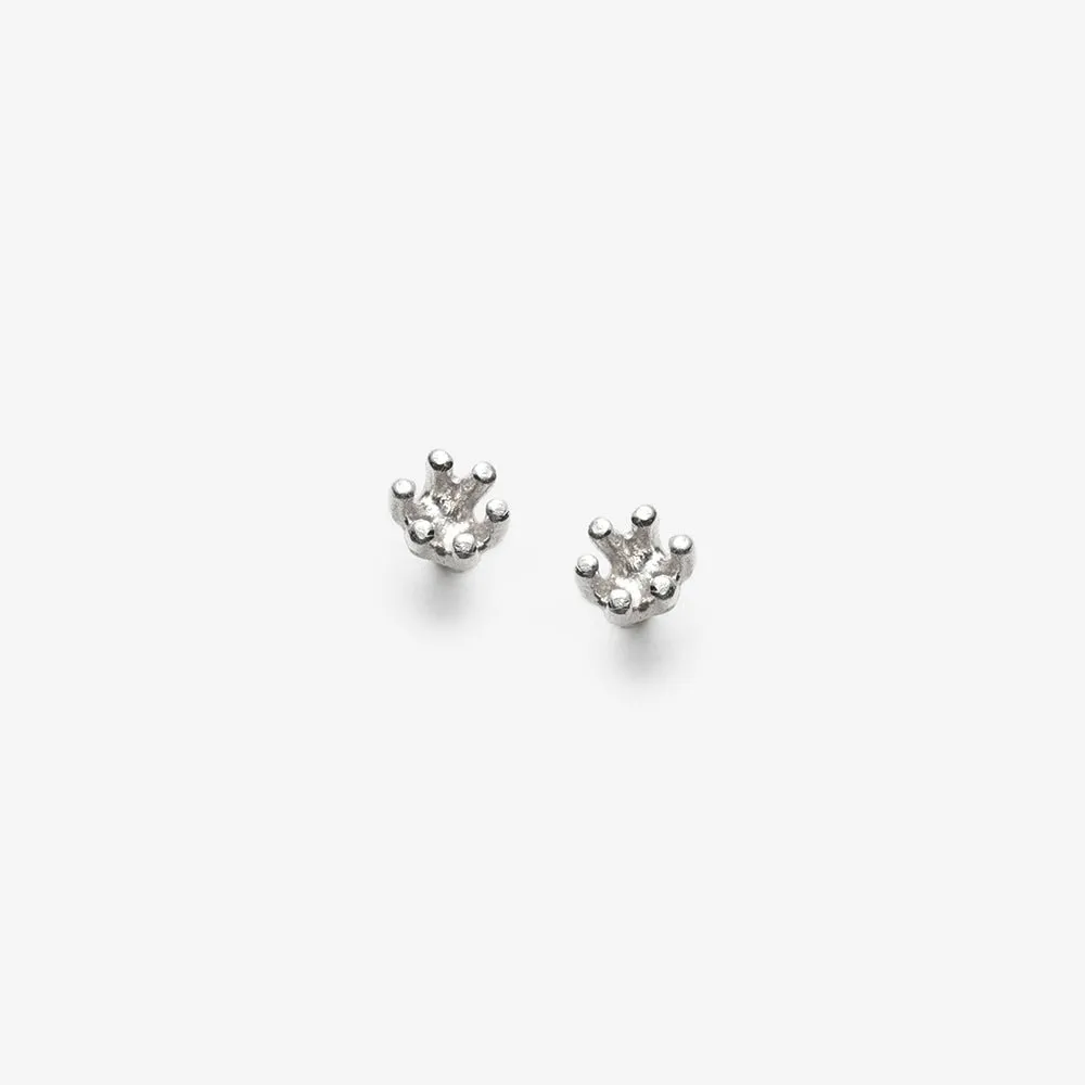 Spark Stud Earrings - Sterling Silver