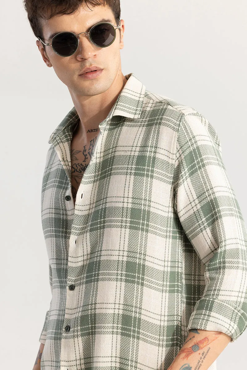 Tartan Tango Olive Checks Shirt