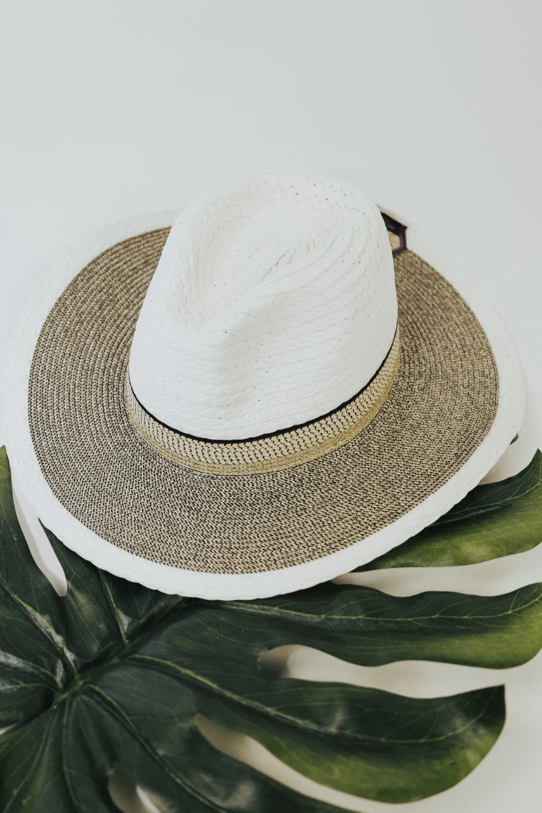 White Bride Tribe Straw Hat