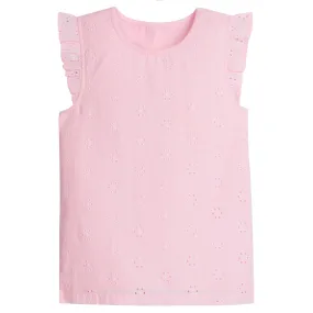 Wilder Tank - Light Pink Eyelet