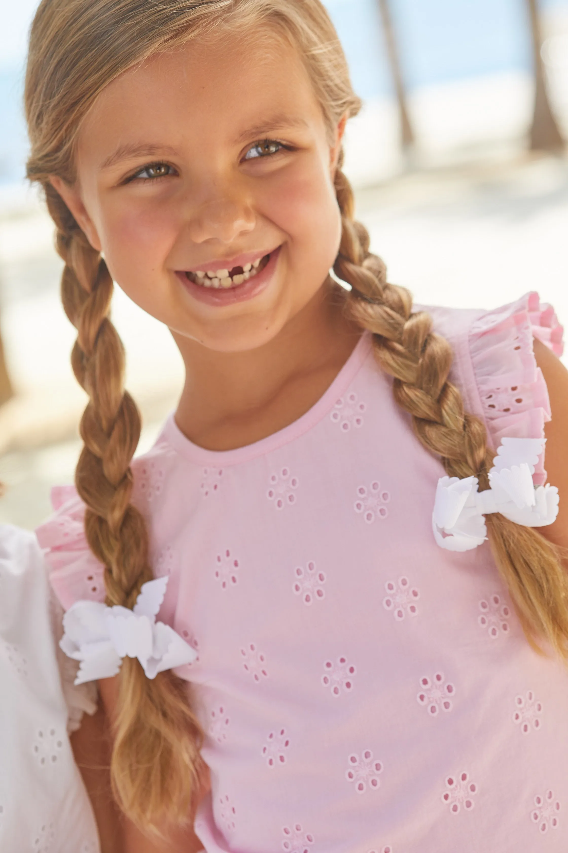 Wilder Tank - Light Pink Eyelet