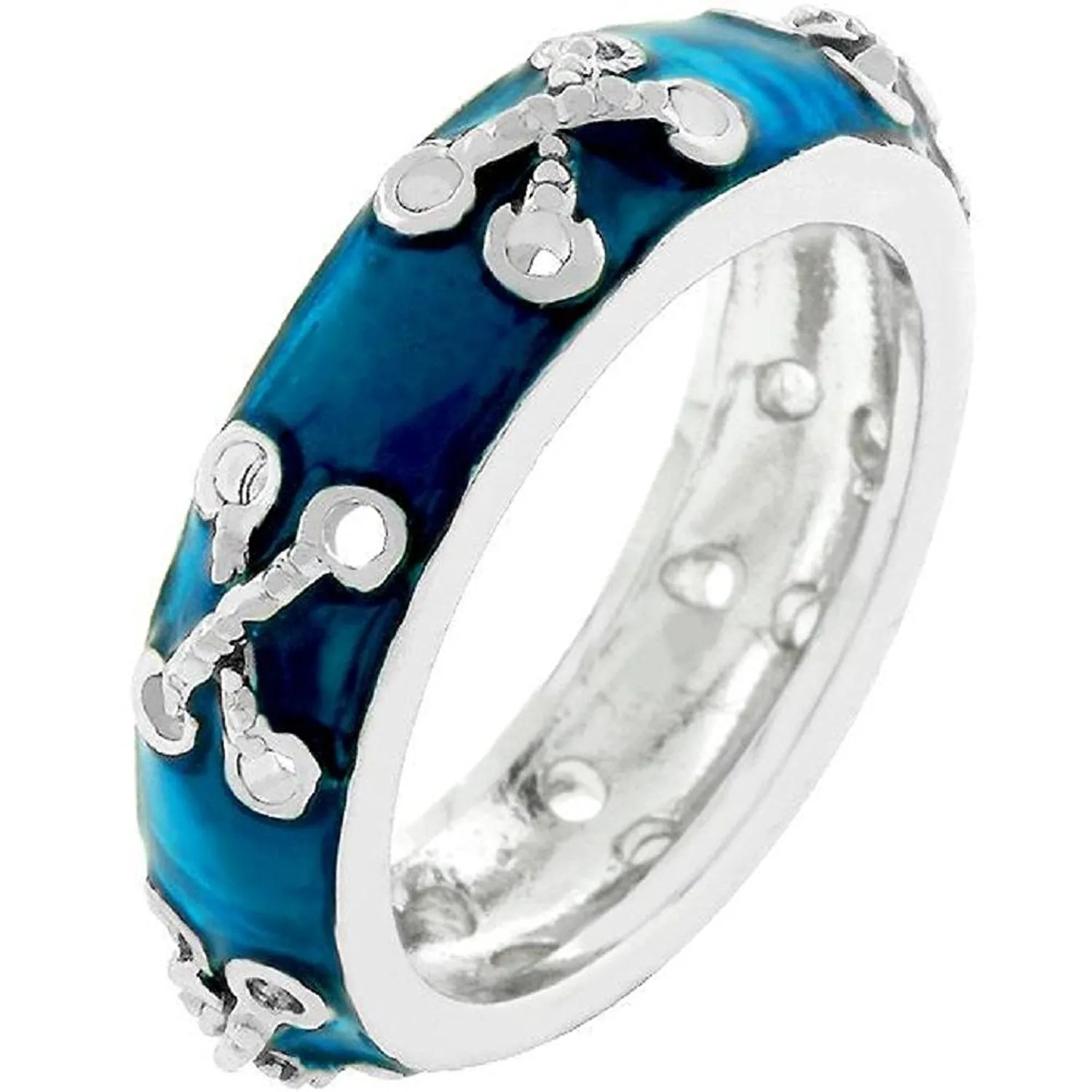 WildKlass Laced Enamel Eternity Band